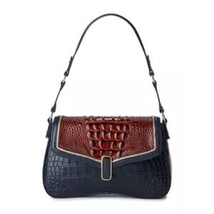 BRAHMIN | Nerida Navy Vesper Shoulder Bag NWT